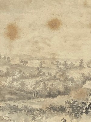 Brandt, Family Child on Horseback, 18th Century, Drawing on Paper-QKG-1795371