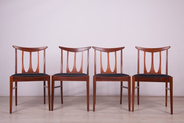 Brasilia Dining Chairs from G-Plan, 1960s, Set of 4-NIT-1257013