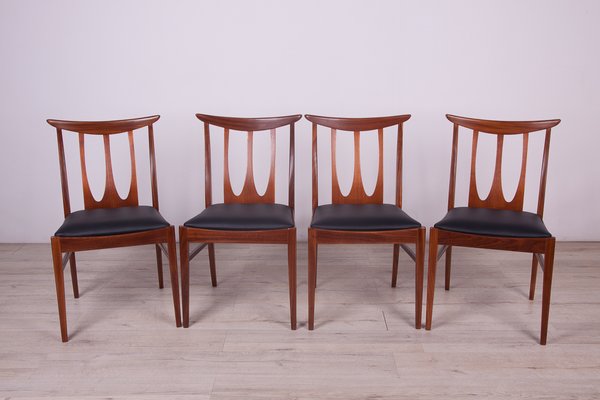 Brasilia Dining Chairs from G-Plan, 1960s, Set of 4-NIT-1257013