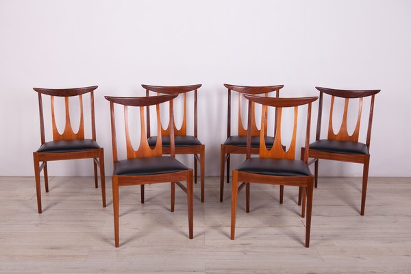 Brasilia Dining Chairs from G-Plan, 1960s, Set of 6-NIT-1807749