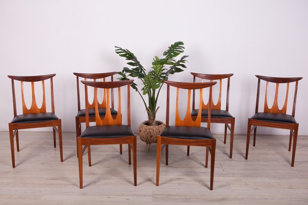 Brasilia Dining Chairs from G-Plan, 1960s, Set of 6-NIT-1807749