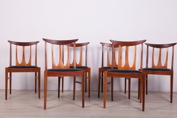 Brasilia Dining Chairs from G-Plan, 1960s, Set of 6-NIT-1807749