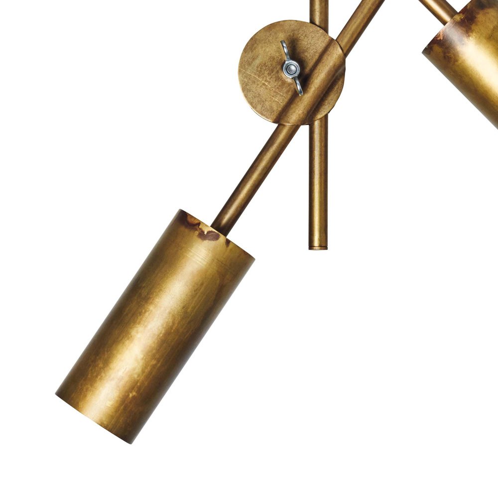 Brass 3452-6 Stave Spot 2 Ceiling Lamp by Johan Carpner for Konsthantverk