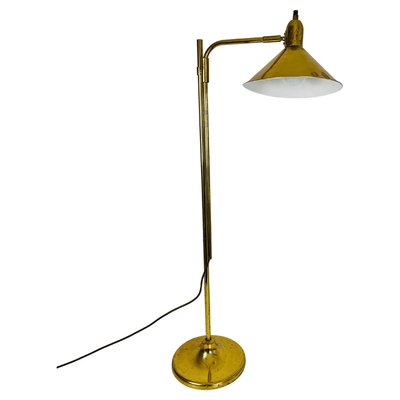 Brass Adjustable Floor Lamp, Germany, 1970s-PUK-1448556