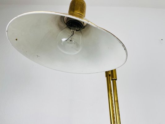 Brass Adjustable Floor Lamp, Germany, 1970s-PUK-1448556