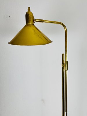 Brass Adjustable Floor Lamp, Germany, 1970s-PUK-1448556