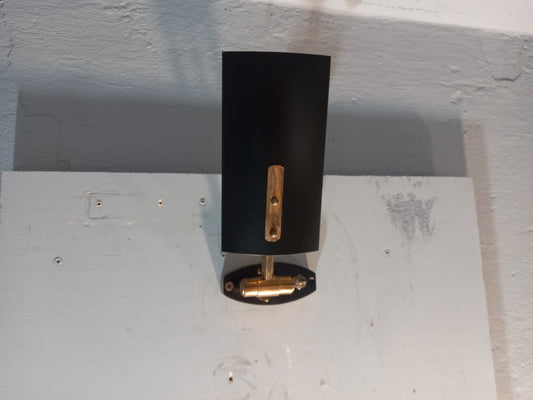 Brass & Aluminium Model 2133 Sconce from Stilnovo, 1950s