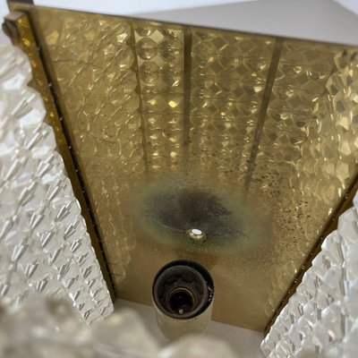 Brass and Aryl Glass Wall Light Sconce by Emil Stejnar, 1950s-QZ-1819697