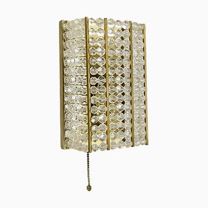 Brass and Aryl Glass Wall Light Sconce by Emil Stejnar, 1950s-QZ-1819697