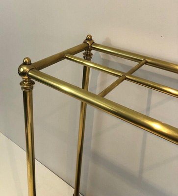 Brass and Cast Iron Umbrella Holder-BA-1365469