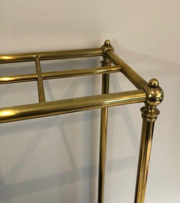 Brass and Cast Iron Umbrella Holder-BA-1365469