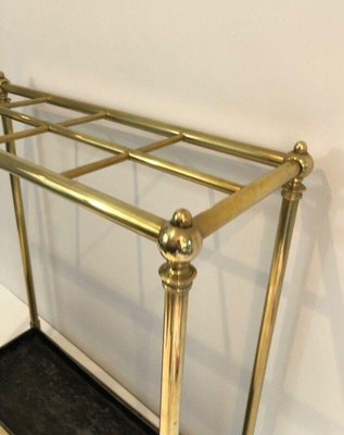 Brass and Cast Iron Umbrella Holder-BA-1365469