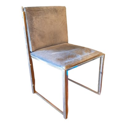 Brass and Chrome Chair by Cittone Oggi-TCS-1092246