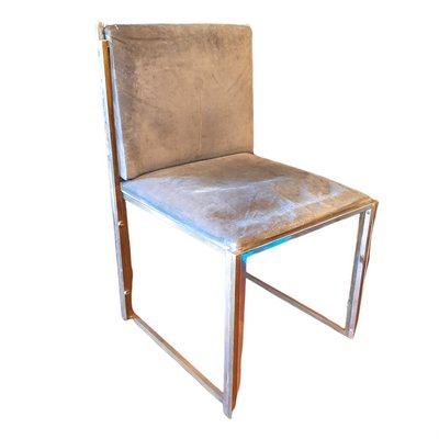 Brass and Chrome Chair by Cittone Oggi-TCS-1092246