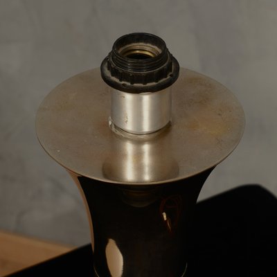 Brass and Chrome Table Lamp, 1970-UH-1790585