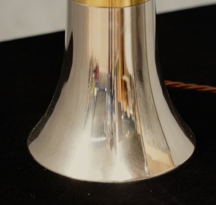 Brass and Chrome Table Lamp, 1970-UH-1790585