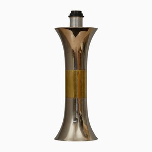 Brass and Chrome Table Lamp, 1970-UH-1790585