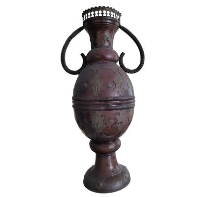 Brass and Cooper Vase-TCS-1749180