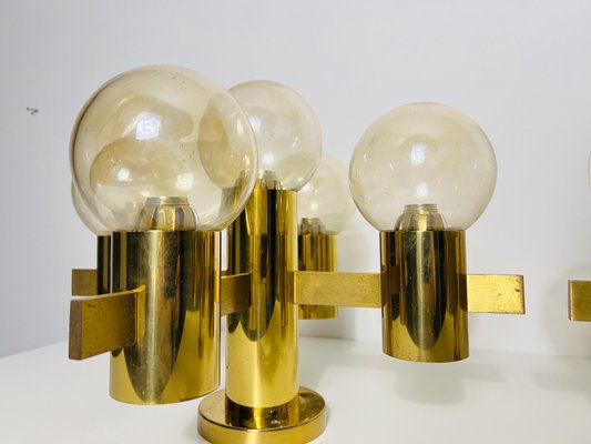 Brass and Glass by Hans-Agne Jakobsson, 1960s-PUK-2026598