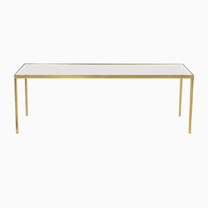 Brass and Glass Coffee Table from Bergboms-KO-1020526