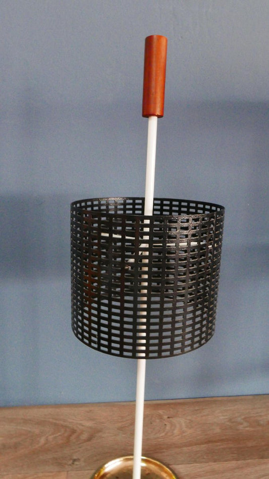 Brass and Metal Umbrella Stand by Hugo Müller for Boulevard Möbel, 1960s