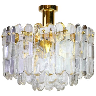 Brass and Murano Glass Light Fixture Palazzo from Kalmar, Austria, 1970s-UGR-1085941