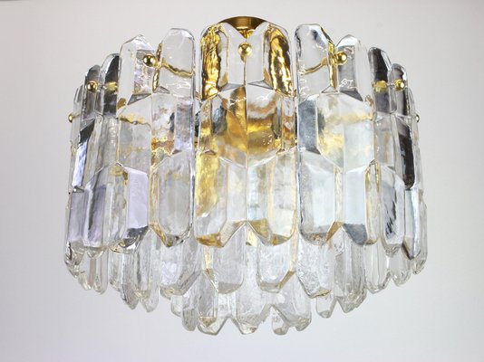 Brass and Murano Glass Light Fixture Palazzo from Kalmar, Austria, 1970s-UGR-1085941