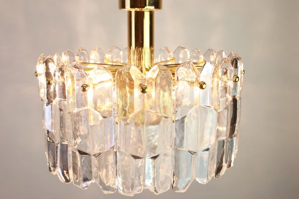 Brass and Murano Glass Light Fixture Palazzo from Kalmar, Austria, 1970s-UGR-1085941