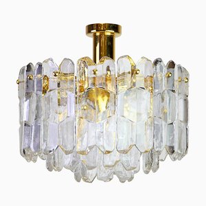 Brass and Murano Glass Light Fixture Palazzo from Kalmar, Austria, 1970s-UGR-1085941