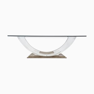 Brass Arch Coffee Table, 1970-IRH-1321077