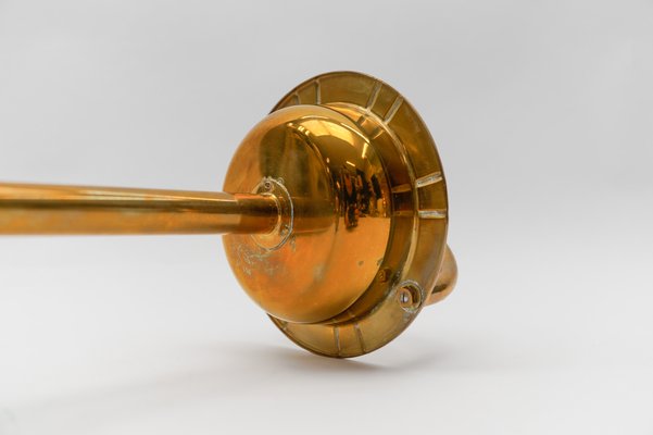 Brass Ashtray Stand in the style of Carl Auböck, 1950s-KQB-1765037