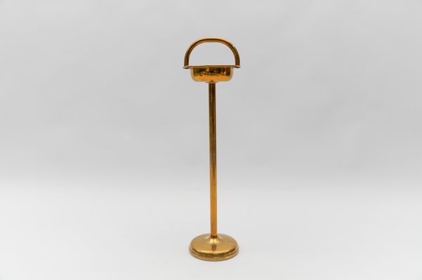 Brass Ashtray Stand in the style of Carl Auböck, 1950s-KQB-1765037