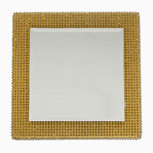 Brass Backlit Wall Mirror from Palwa, 1960s-RR-853317