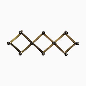 Brass & Bakelite At4 Coat Rack, Italy, 1950s-YUW-1725805