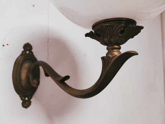 Brass Ball Sconce-QLH-912349