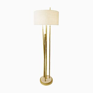 Brass Bamboo Floor Lamp-FGA-923040