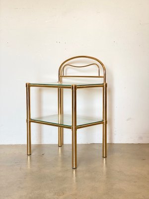 Brass Bedside Tables, 1980s, Set of 2-NPC-1180534