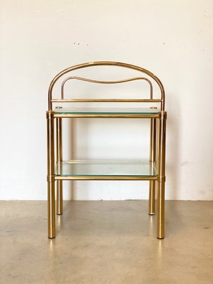 Brass Bedside Tables, 1980s, Set of 2-NPC-1180534