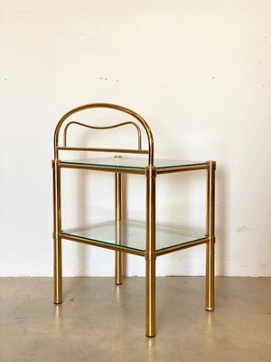 Brass Bedside Tables, 1980s, Set of 2-NPC-1180534