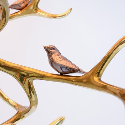 Brass Branches Chandelier by Willy Daro, 1970s-VT-731894