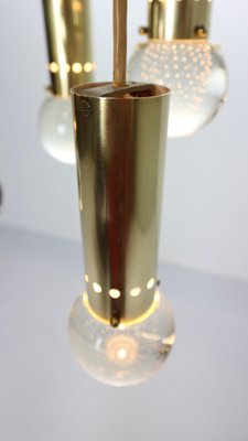 Brass Bubble Pendant Lamp Model SP/16 by Gino Sarfatti for Arteluce, Italy, 1950s-DT-2026153