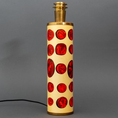 Brass Cammei Table Lamp by Piero Fornasetti, 1950s-MAX-589177