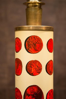 Brass Cammei Table Lamp by Piero Fornasetti, 1950s-MAX-589177