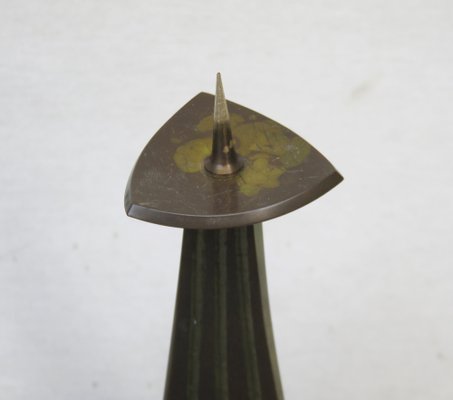 Brass Candleholder by Klaus Ullrich for Faber & Schumacher, 1950s-EY-1725672