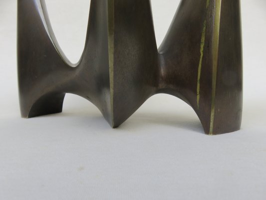 Brass Candleholder by Klaus Ullrich for Faber & Schumacher, 1950s-EY-1725672