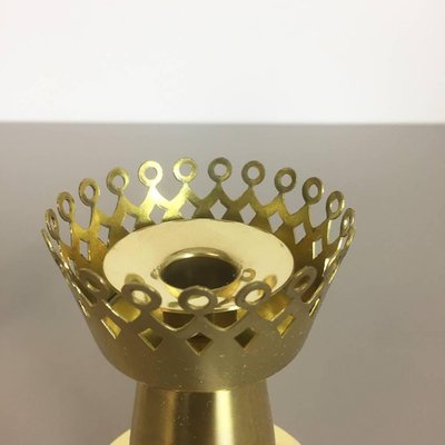 Brass Candleholder from Hans-Agne Jakobsson AB, Sweden, 1960s, Set of 2-QZ-1155439