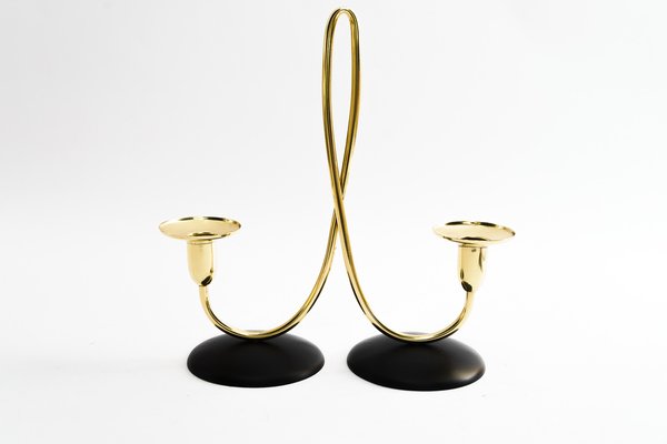 Brass Candleholder, Vienna, Austria, 1950s-SPD-1754310