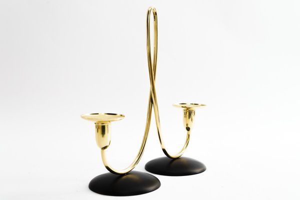 Brass Candleholder, Vienna, Austria, 1950s-SPD-1754310