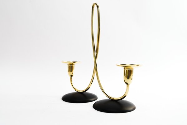 Brass Candleholder, Vienna, Austria, 1950s-SPD-1754310