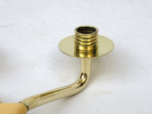 Brass Candlestick, Austria, 1950s-EY-1195920